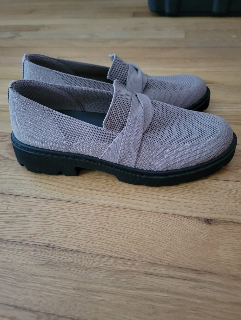 Bzees by LifeStride latte sparkle loafers